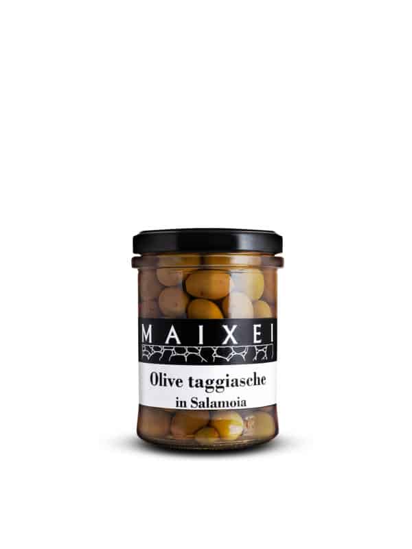 Pickled taggiasca olives