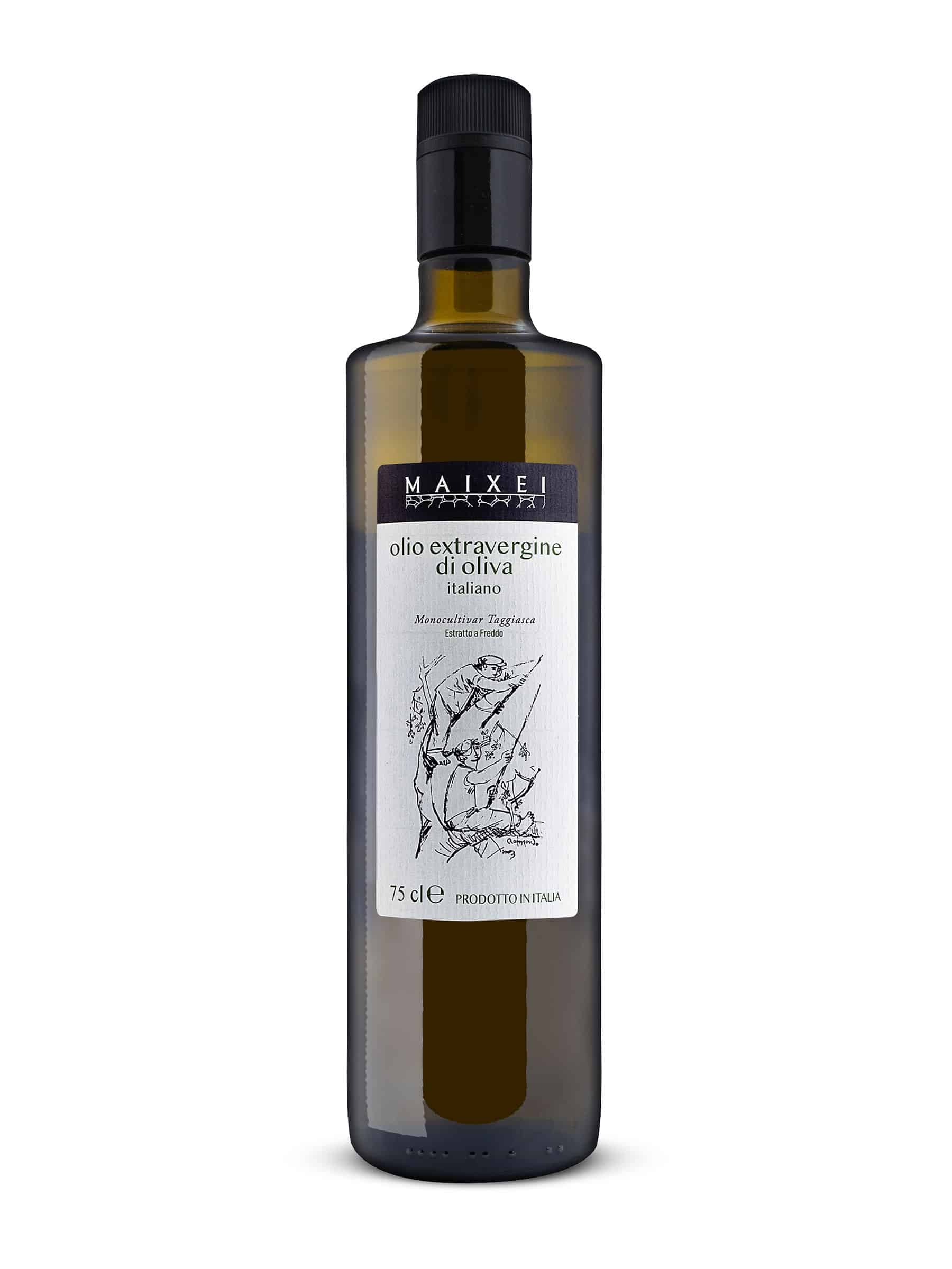 Hiule d'olive extra vierge monocultivar taggiasca 75cl