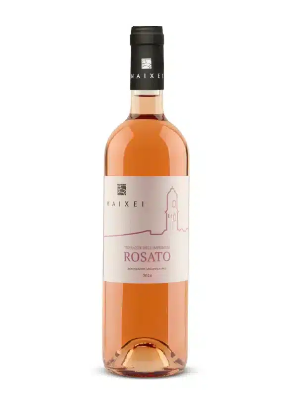 Vino rosato terrazze dell'imperiese etichetta fronte