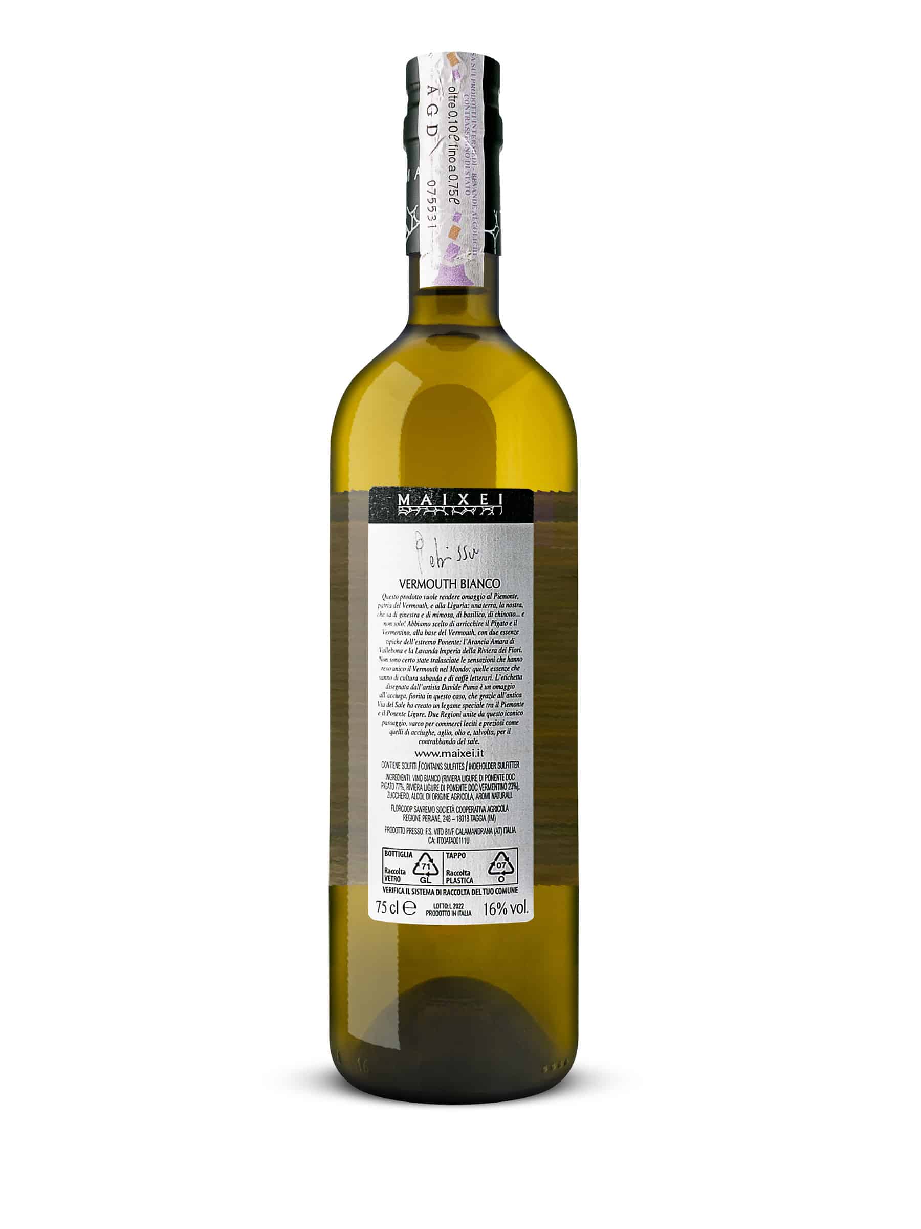 Vermouth bianco Rebissu