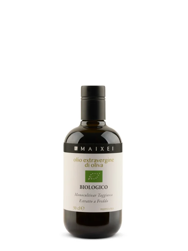 Olio Extravergine Monocultivar Taggiasca 0,5 L BIO Etichetta